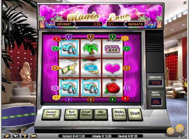 Slots hos Unibet Casino